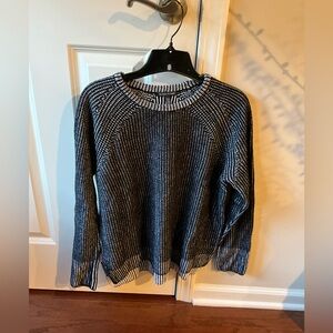 Eileen Fisher Black and White Women's Sweater Size Medium